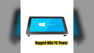 औद्योगिक फैनलेस पीकैप टच पैनल पीसी