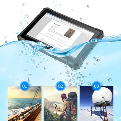 10.1 Inch Rugged Tablet PC Win 11 IP65 Waterproof MIL-STD-810G Certified NFC 2D Scanner