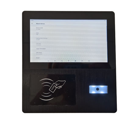 7" panel PC NFC RFID card reader QR code 2D scanner embedded industrial panel PC pcap touch screen