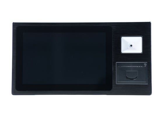Customized 10.1'' PCAP Flat Bezel Touch LCD Panel PC with Resistive Touch and RFID Reader