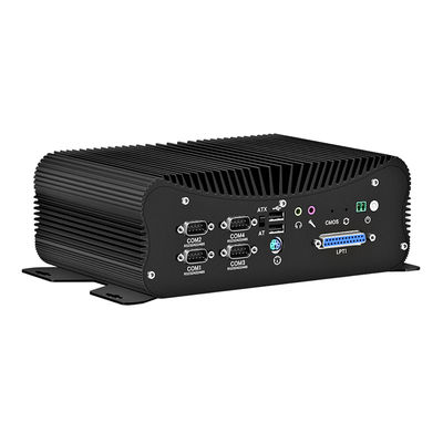 Embedded Box PC industrial computer mini PC box LAN GPIO RS232 485 aluminum casing